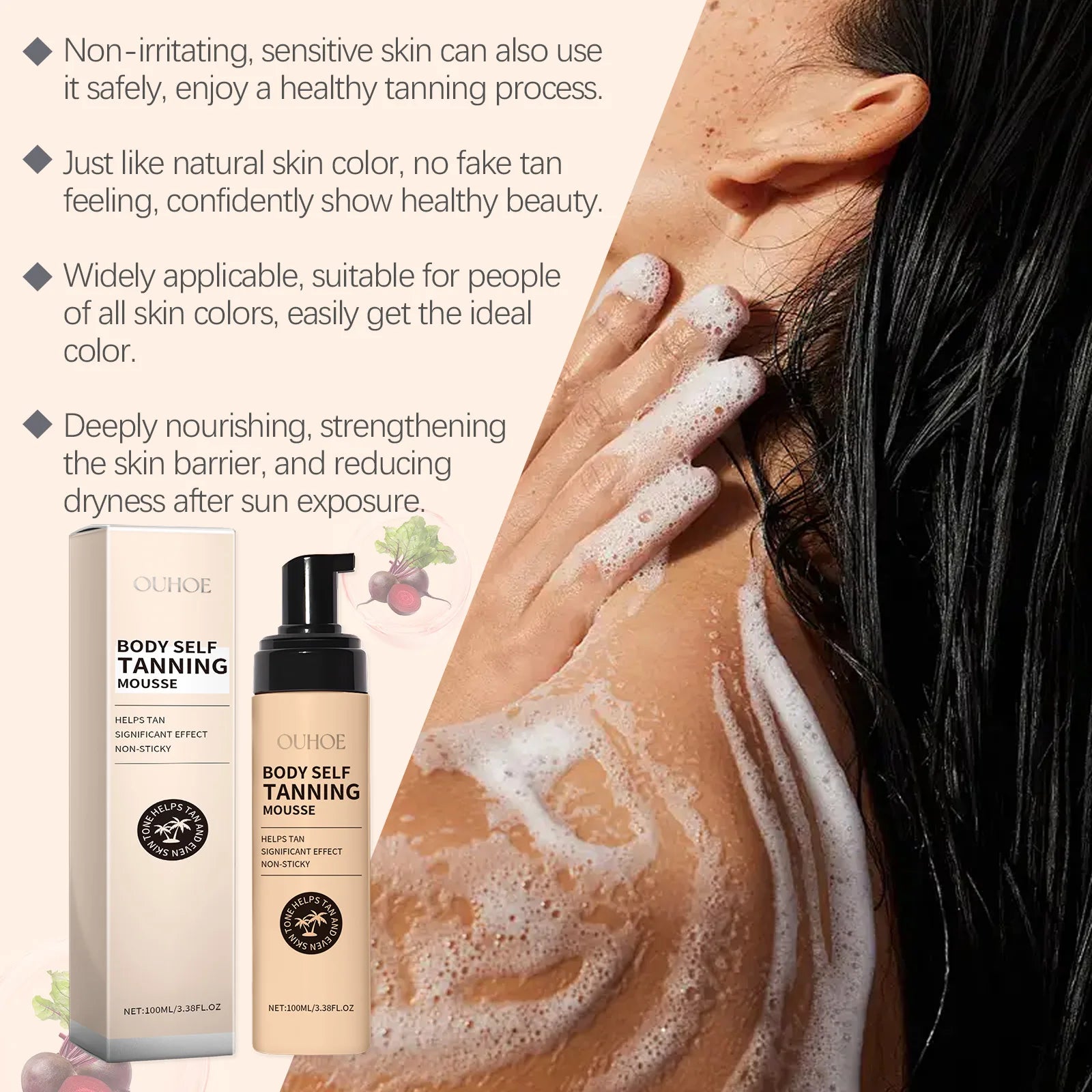 Velvet Bronze Self-Tanning Mousse